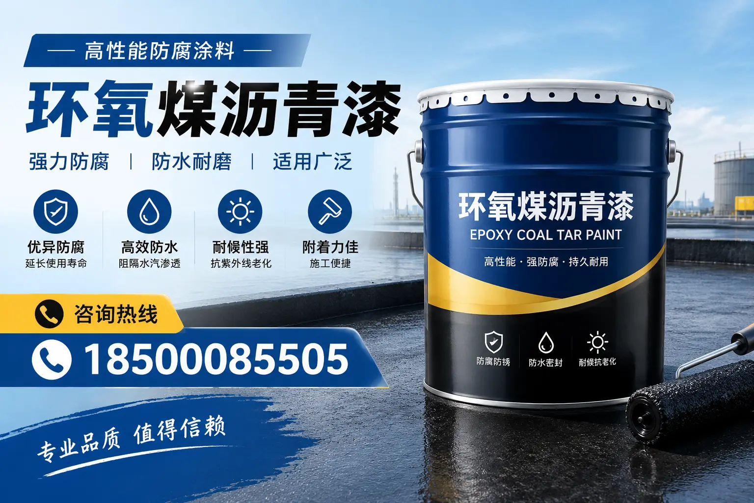 环氧煤沥青漆的主要成分与功能，镇江用户深度了解